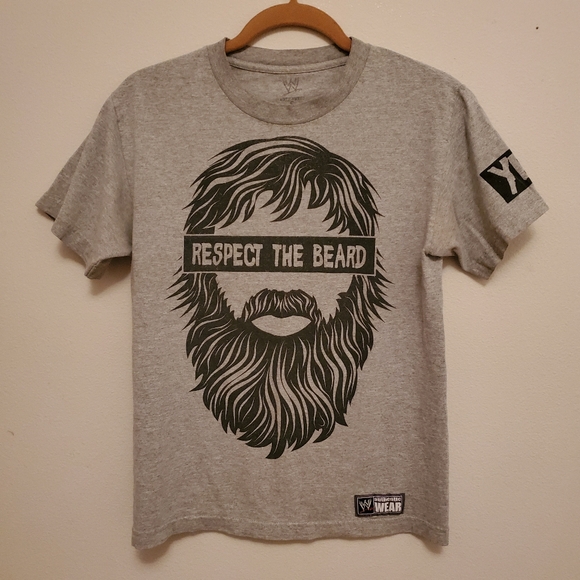 WWE Authentic Daniel Bryan "Respect The Beard" Sh - Picture 1 of 12